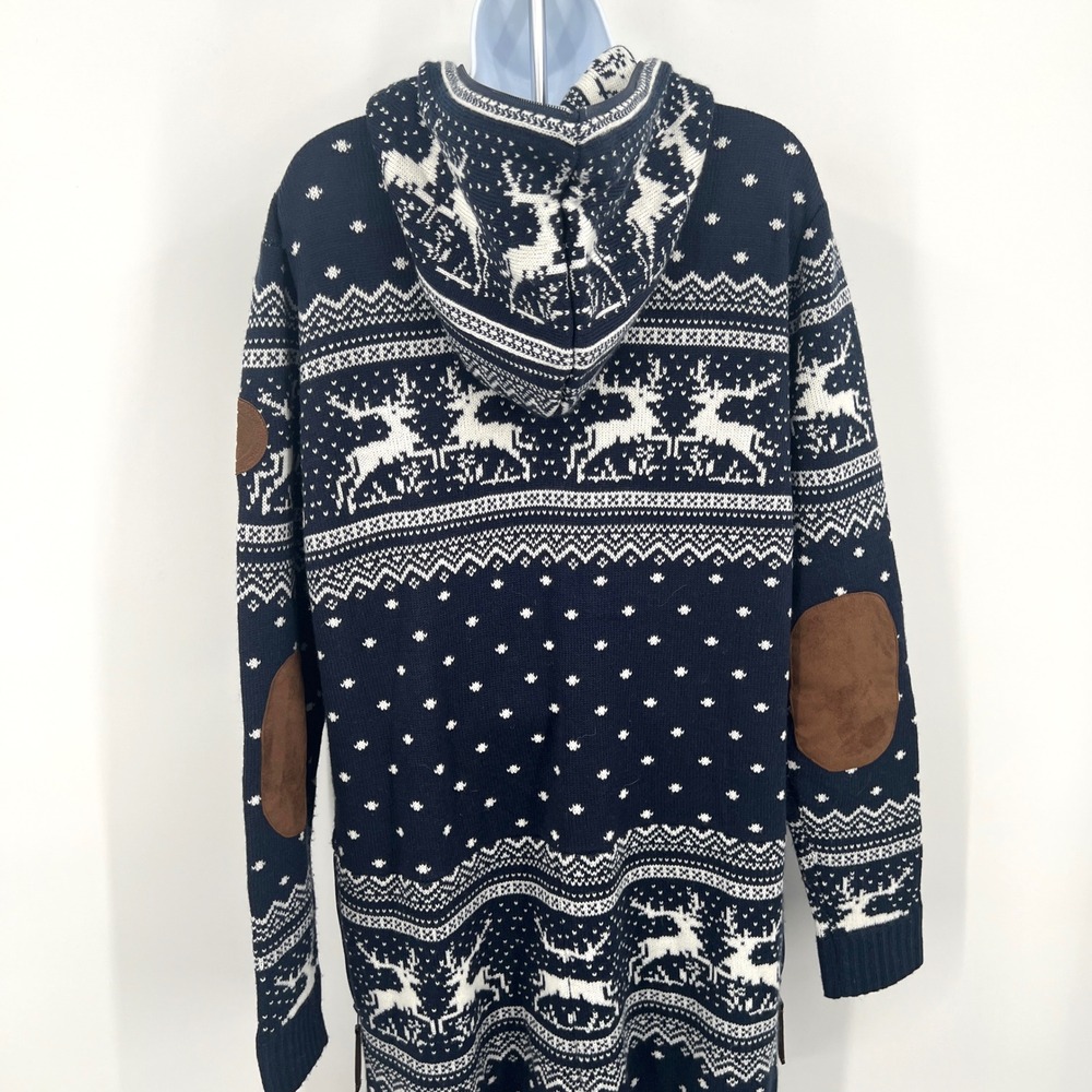One Piece Norwegian‎ Holidays Are Coming Fair Isle Jumpsuit Onesie Nordic Skiing - Picture 5 of 13